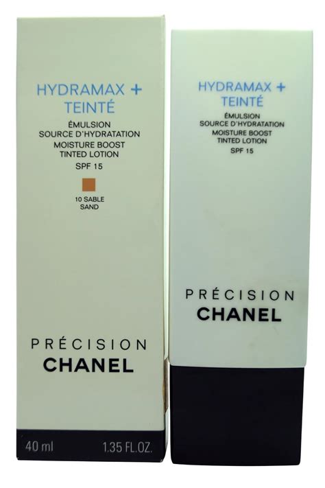 hydramax active precision chanel price|Chanel hydramax tinted moisturizer.